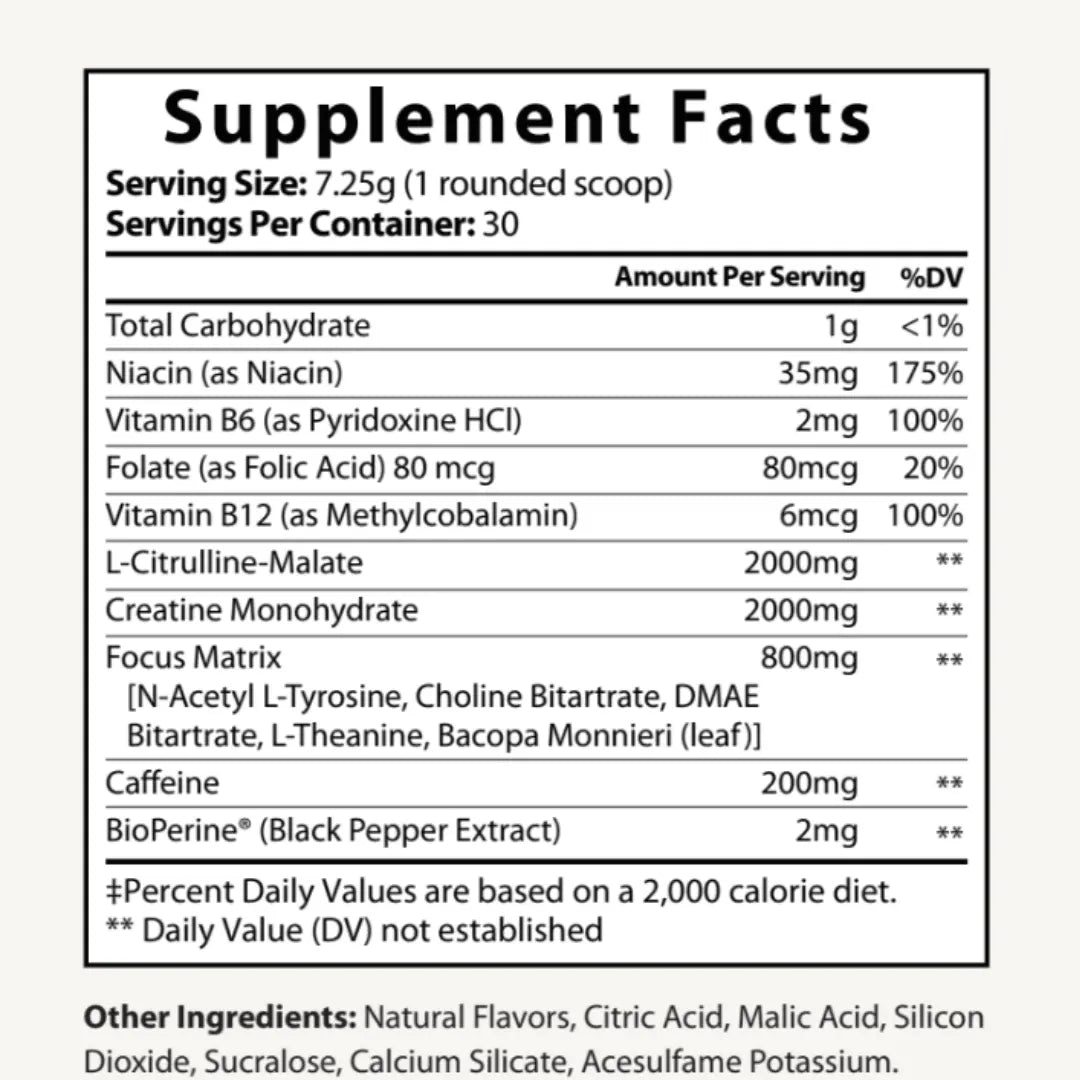 Pre workout Energy (lemonade) - Image #4