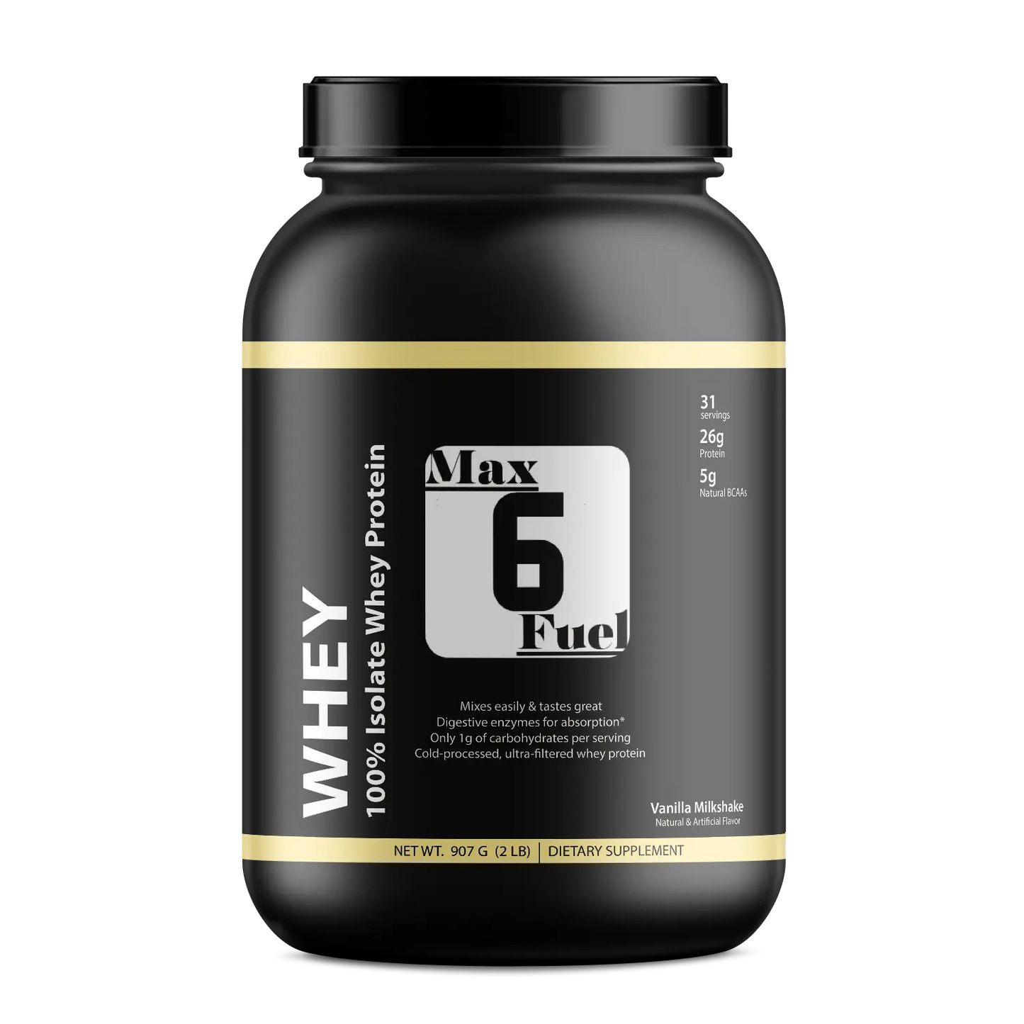 Whey Isolate Protein (Vanilla Milkshake) - Image #3