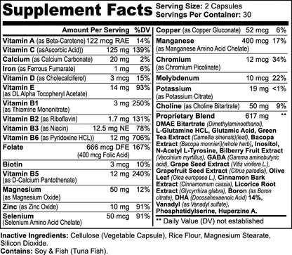Nootropic Brain & Focus Formula - Image #2